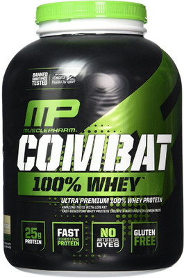 

MusclePharm Combat 100% Whey Protein(2.27 kg, Cookies)