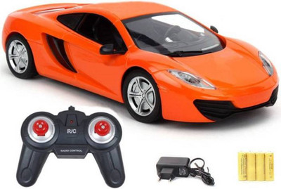 

AR Enterprises Rechargeable RC 1:18 Ultra Modern Ferrari Car (Orange)(Orange)