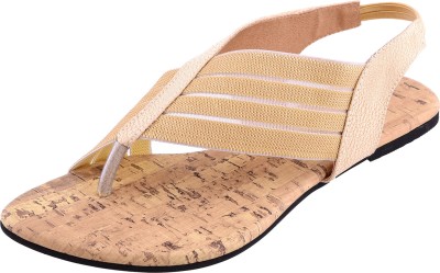 

Praags Women Gold Flats