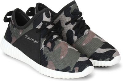 

Slazenger Velociti Camo Running Shoes For Men(Multicolor, Military green;black