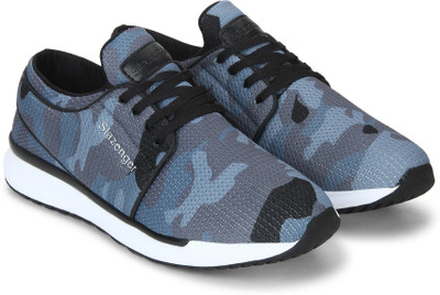 

Slazenger Ptah A Running Shoes For Men(Blue, Camoflauge- blue