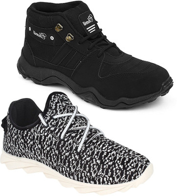 

Chevit Men's Combo Pack of 2 Casual & Runing Shoes (CB-416+403-) Training & Gym Shoes For Men(Multicolor
