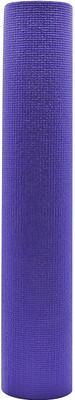 

SHOPNJAZZ PVC Foam Yoga Mat, 3mm Thick : 6 Feet x 2 Feet with Free Bag - Purple Multicolor 3 mm Yoga Mat