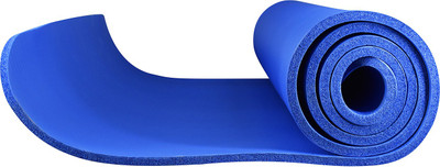 

SHOPNJAZZ NBR Eco-friendly Foam Yoga Mat, 10mm Thick : 6 Feet x 2 Feet with Free Bag - Dark Blue Multicolor 10 mm Yoga Mat