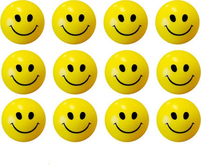 

AR Enterprises SOFT smiley ball12 - 5 cm (Yellow) - 8 cm(Yellow)