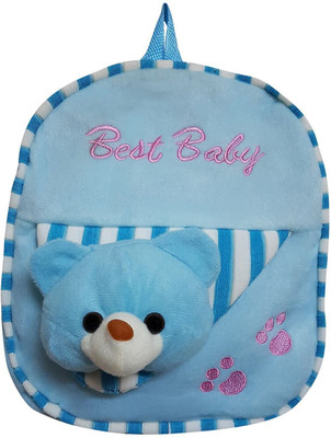 

Global Choice Best Baby Teddy Soft Toy Bag - 12 inch(Blue)