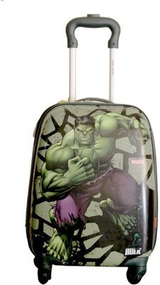 

ROYAL500 ROYAL500marvel hulk 17 Expandable Cabin Luggage - 17 inch(Multicolor)