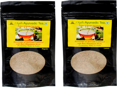 

Saptla Ayurvedic Tea Blended with Premium Loose Leaf Tea,100% Natural Detox, Regular & Lemon Flavor Tea(85 g, Pouch)
