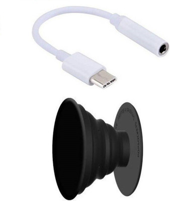 

Oxza POP SOCKET PHONE/TABLET STAND Mobile Holder WITH TYPE C TO MICRO USB Adapter(Multicolor)