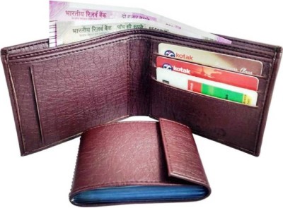 

SHAR Boys Tan Artificial Leather Wallet(9 Card Slots), Maroon