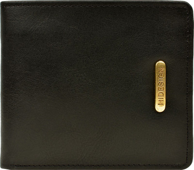 

Hidesign Men Black Genuine Leather Wallet(1 Card Slot)