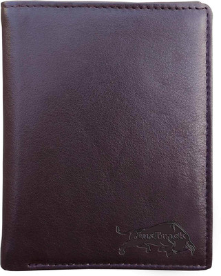 

JusTrack Men Brown Genuine Leather Wallet(6 Card Slots), Ndm natural print