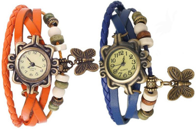 

OpenDeal Stylish Leather Butterfly New Fashion BD0032 Watch - For Women