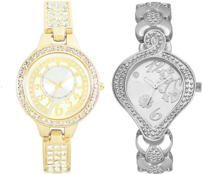 

Montres New Arrival Stylish Designer And Fancy Diamond Dial 130 Watch - For Girls