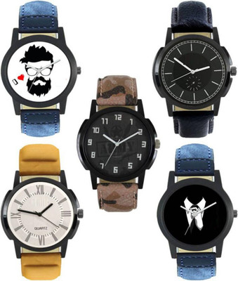 

PMAX ARMY,SMART BLACK,BREAD,LEATHER BROWN AND BLACK NEW STYLISH FOR Watch - For Men
