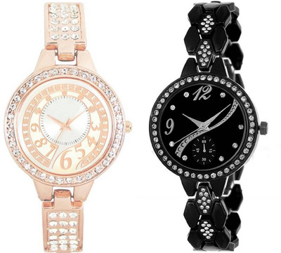 

Montres New Arrival Stylish Designer And Fancy Diamond Dial 141 Watch - For Girls