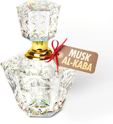 

KIVALO Exclusive Crystal Bottle Gift Pack MUSK AL-KABA Fragrance -12ML Floral Attar(Zafari)