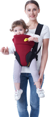 

Little Pumpkin Kiddie Kingdom Baby Carrier (Maroon Black) Baby Carrier(Maroon, Black, Front carry facing out), Black;maroon