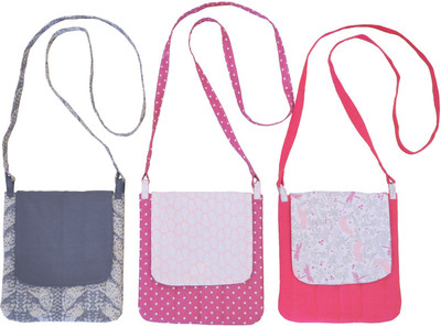 

lahaba SET OF 3 SLINGBAG Sling Bag(Multicolor, 1 L)