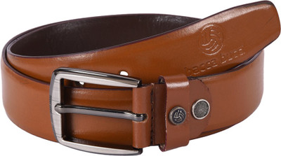 

Bacca Bucci Men Tan Genuine Leather Belt