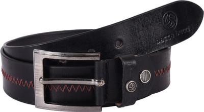 

Bacca Bucci Men Black Genuine Leather Belt