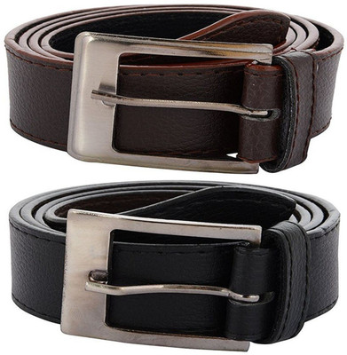 

laer Men & Women Casual Multicolor Artificial Leather Belt, Multicolour