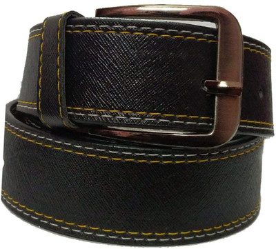 

Besto Men Casual Black Artificial Leather Belt