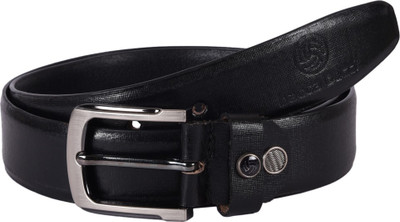 

Bacca Bucci Men Black Genuine Leather Belt