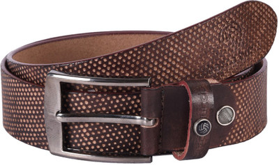 

Bacca Bucci Men Brown Genuine Leather Belt