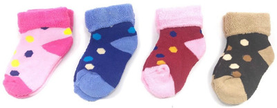 

Krivi kids SK002 Booties(Toe to Heel Length - 12 cm Multicolor)