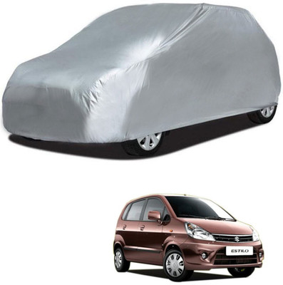 Deltakart Car Cover For Maruti Suzuki Zen Estilo (Without Mirror Pockets)(Silver)