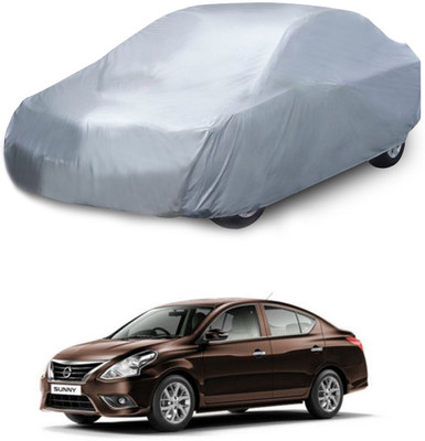Deltakart Car Cover For Nissan Sunny (Without Mirror Pockets)(Silver)