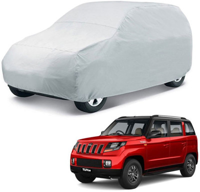 Deltakart Car Cover For Mahindra TUV300 (Without Mirror Pockets)(Silver)