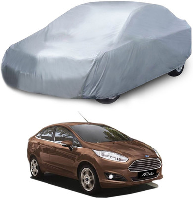Deltakart Car Cover For Ford Fiesta (Without Mirror Pockets)(Silver)