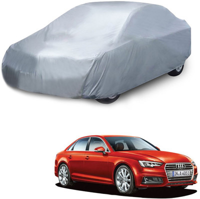 Deltakart Car Cover For Audi A4 (Without Mirror Pockets)(Silver)