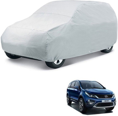 Deltakart Car Cover For Tata Hexa (Without Mirror Pockets)(Silver)