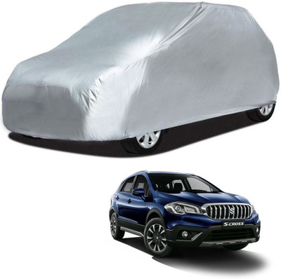 Deltakart Car Cover For Maruti Suzuki S-Cross (Without Mirror Pockets)(Silver)