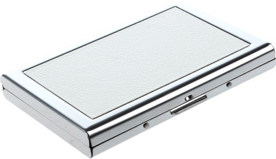 

Menzy High Seas Pocket Essentials Card Wallet 6 Card Holder(Set of 1, Silver, White)