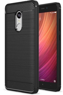 SRT Back Cover for Mi Redmi Note 4(Black, Dual Protection, Pack of: 1)