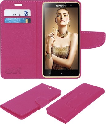 ACM Flip Cover for Lenovo Golden Warrior S8(Pink, Cases with Holder, Pack of: 1)