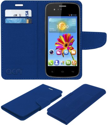 ACM Flip Cover for Gionee Pioneer P2(Blue, Cases with Holder, Pack of: 1)