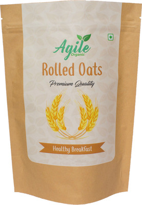 

Agile Organic Authentic Rolled Oats - 500 Kg(500 g, Pouch)