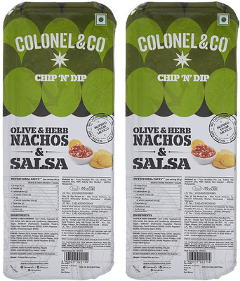 

Colonel & Co Chip N Dip Olive and Herb Nachos with Salsa Chips(181 g)