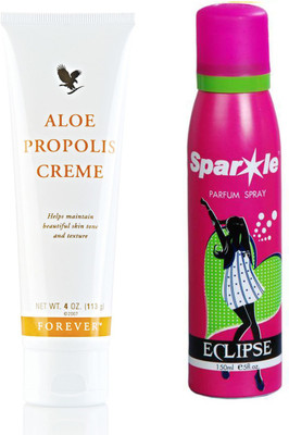 

Forever Aloe Propolis creme 113 g (051) With One Sparkle Perfume Spray 150 Ml(Set of 2)