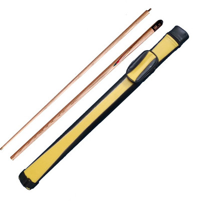 JBB COMBO OF HALF BRIDGE CUE WITH YELLOW CUE COVER JBBC128 Snooker Cue Stick(Wooden)