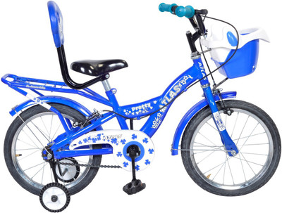 

Atlas Pretty IBC Bicycle For Kids Of Age 5-7Yrs Blue 16 T Recreation Cycle(Single Speed, Blue), Blue & white