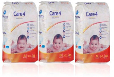 

care 4 babydiaper_packof3_S - S(144 Pieces)