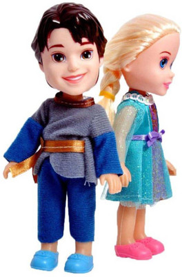 

FlySky Happy Sweet & Cute Frozen Couple Doll(Multicolor)