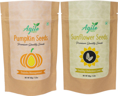 

Agile Organic Mixed Seeds(300 g, Pack of 2)
