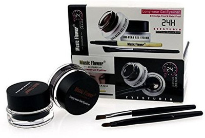 

AaxyOne Music Flower Long Lasting Gel Eyeliner 14.5 ml(Black and Brown)